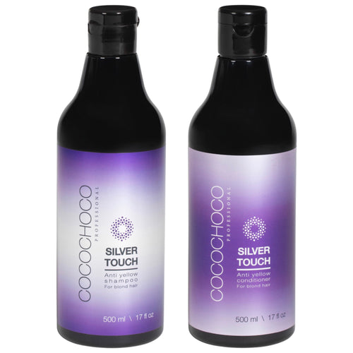 COCOCHOCO Set Anti-Yellow Sulphate-Free Shampoo + Conditioner Silver Touch 2x 500ml