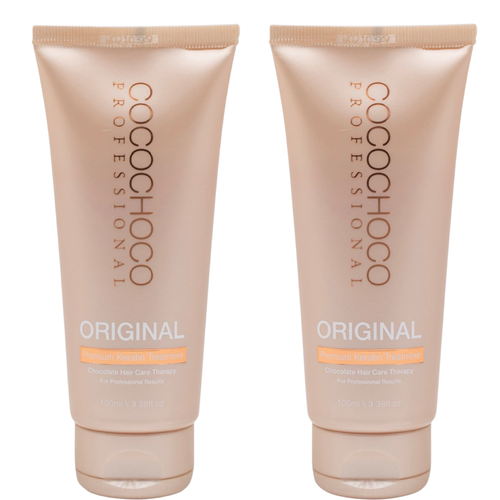 COCOCHOCO SET original keratin hair treatment 200 ml & Clarifying Shampoo 50 ml - for dark / thick hair